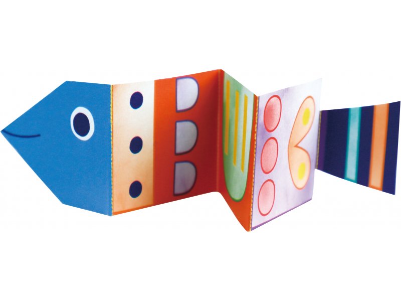 Avenir Livro de Origami e pintura com água Fundo do Mar