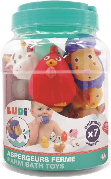 Ludi Farm Animals Bath Toys