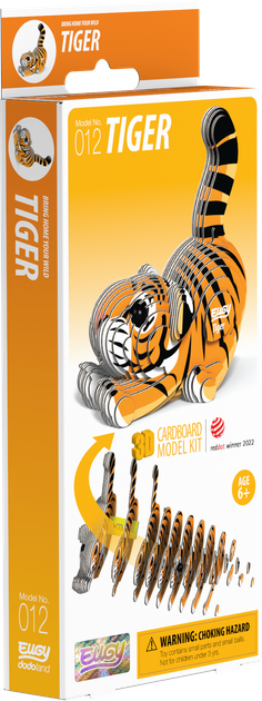 Eugy 3D Puzzle - Tiger