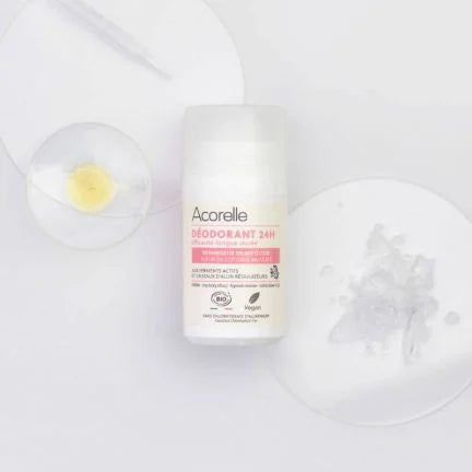 Acorelle 24h Long-lasting Deodorant - Cotton Flower