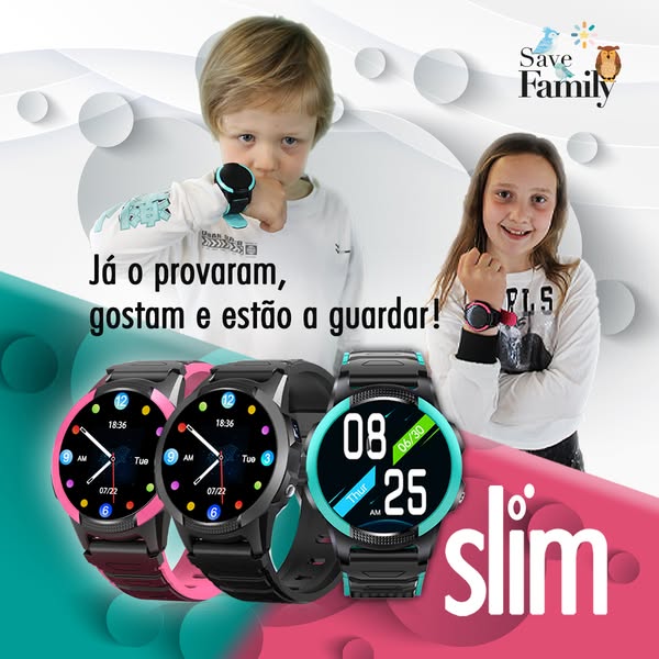 Reloj GPS SaveWatch Slim con llamadas +8 años