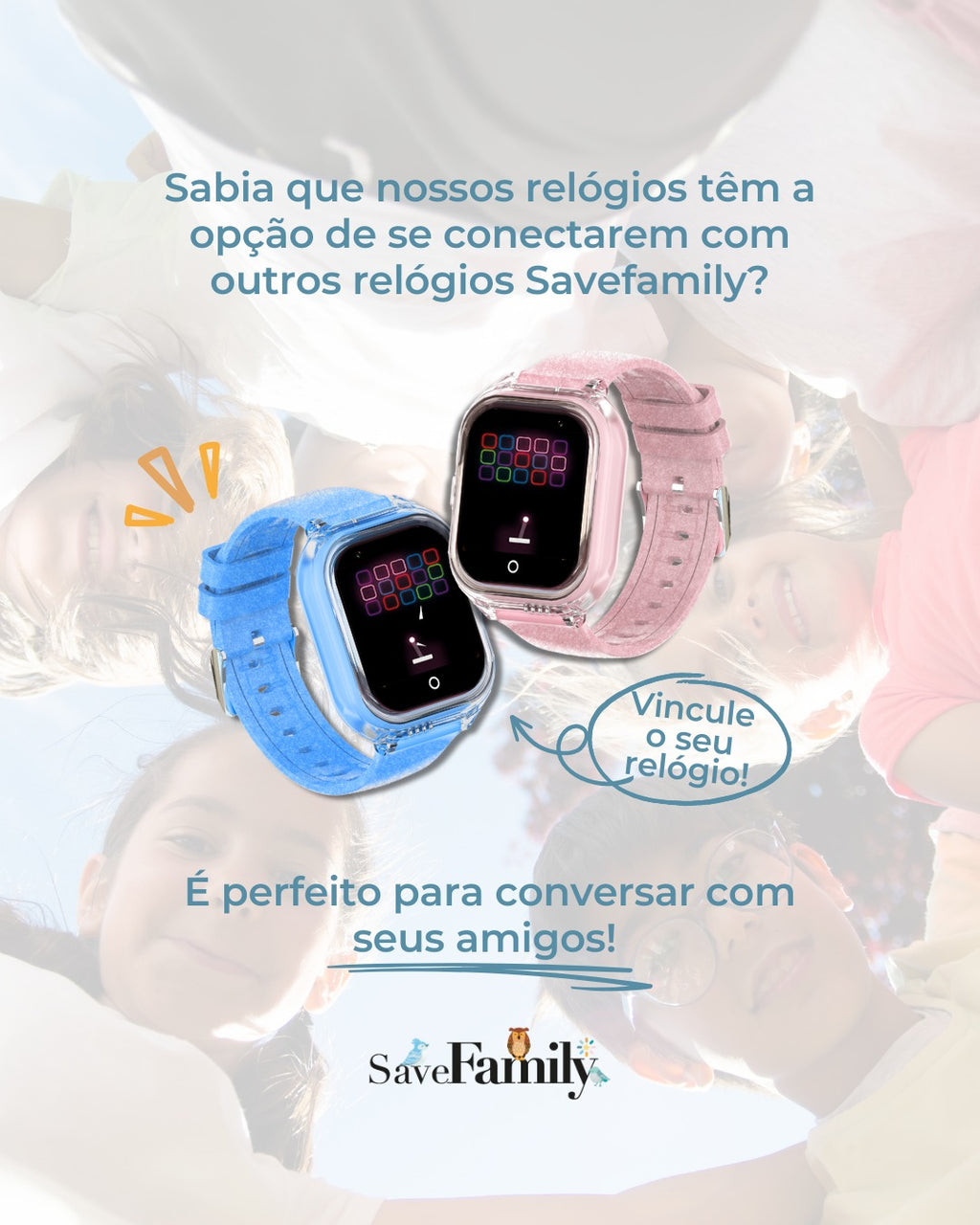 SaveWatch Disfruta del reloj GPS con llamadas 4/7 años