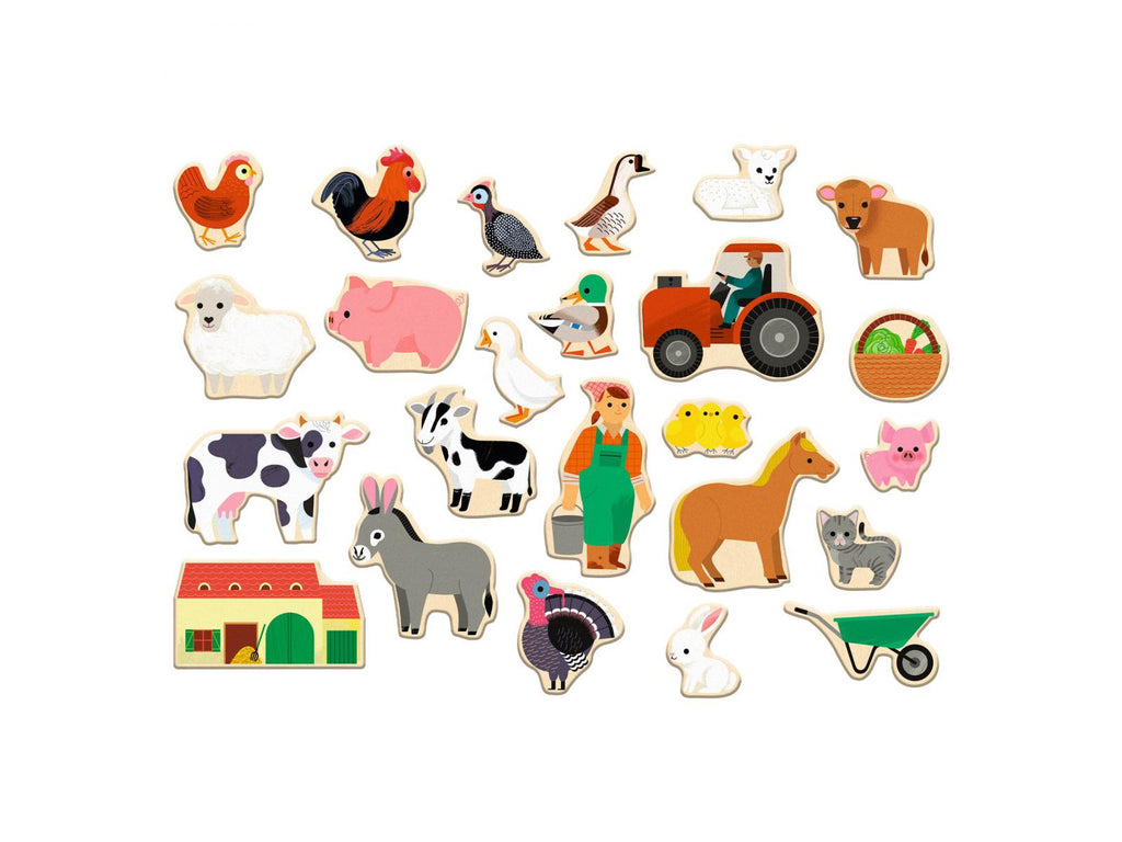 Djeco Farmix Farm Animals Magnets