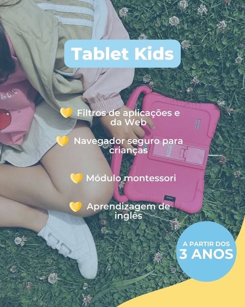 Tableta SaveFamily Kids para niños mayores de 3 años