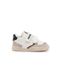 Sapatilha Mustang branca para bebe, vista lateral