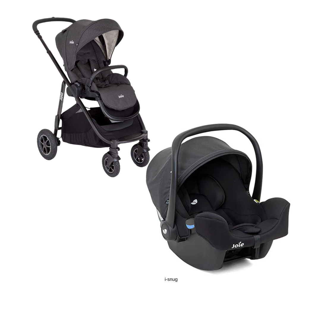Joie DUO Versatrax Silla de paseo reversible + capazo ramble XL