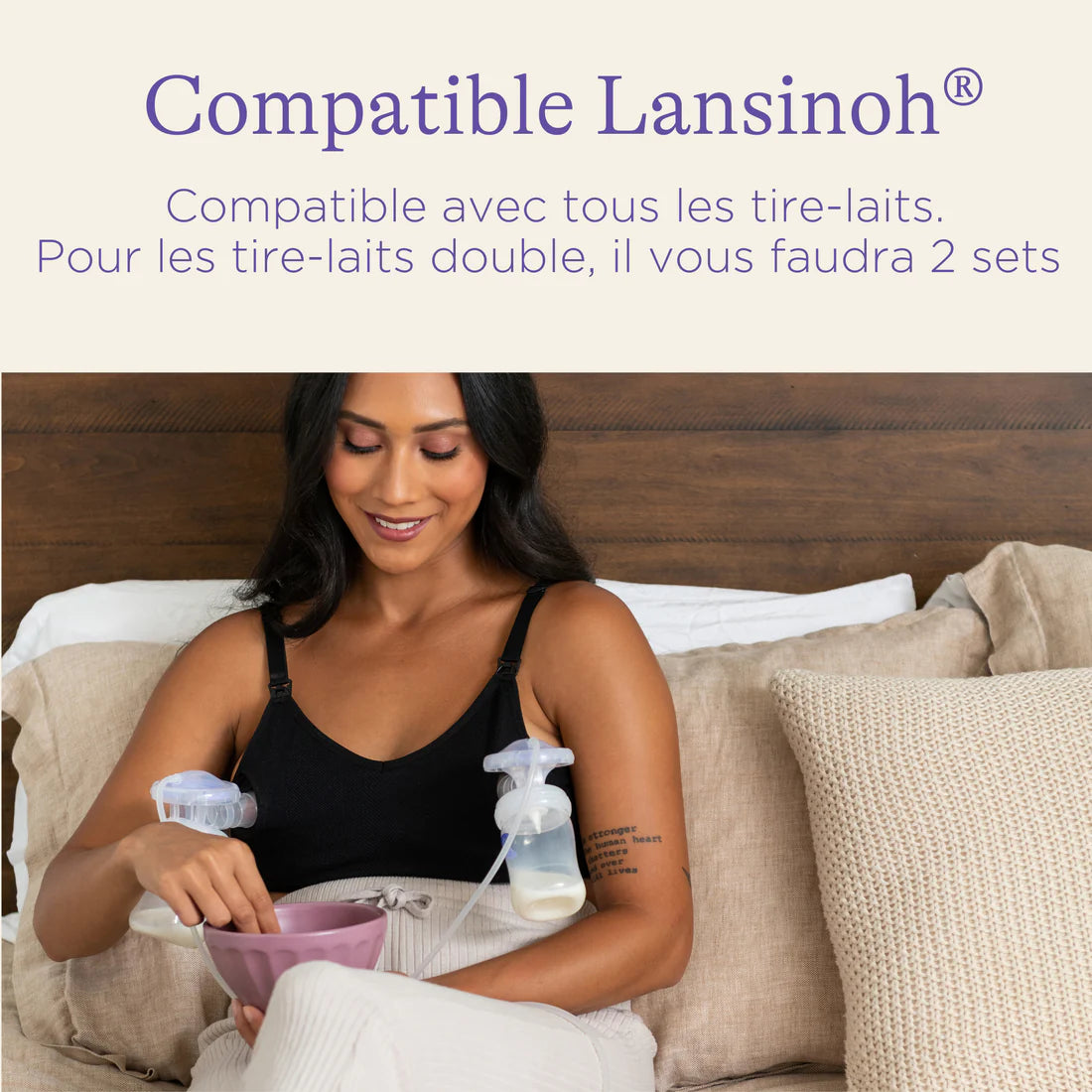 Lansinoh Simple Breast Milk Collector 