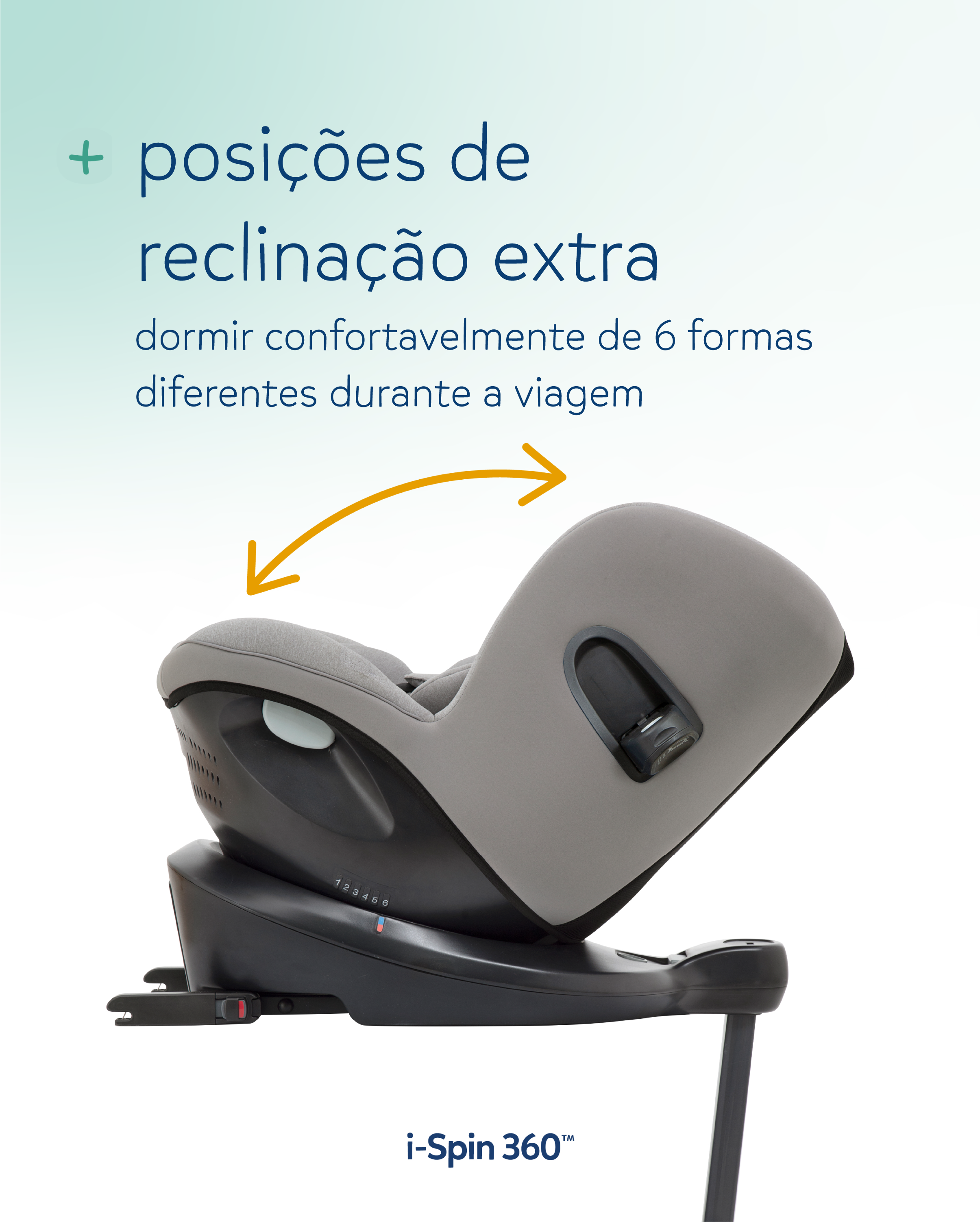 Silla de coche Joie i-Spin 360 | 40cm - 105cm MESH EDITION