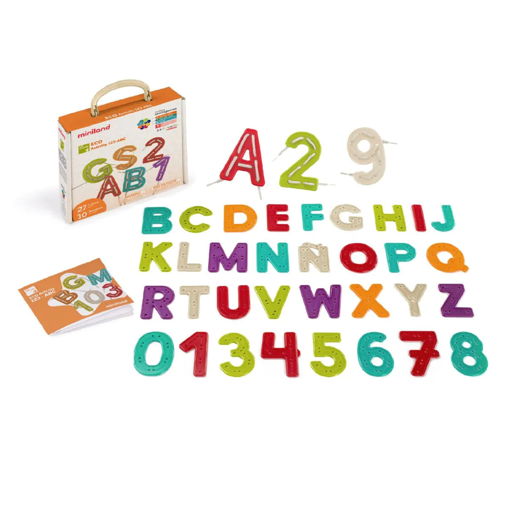 Miniland Lacing Letters and Numbers