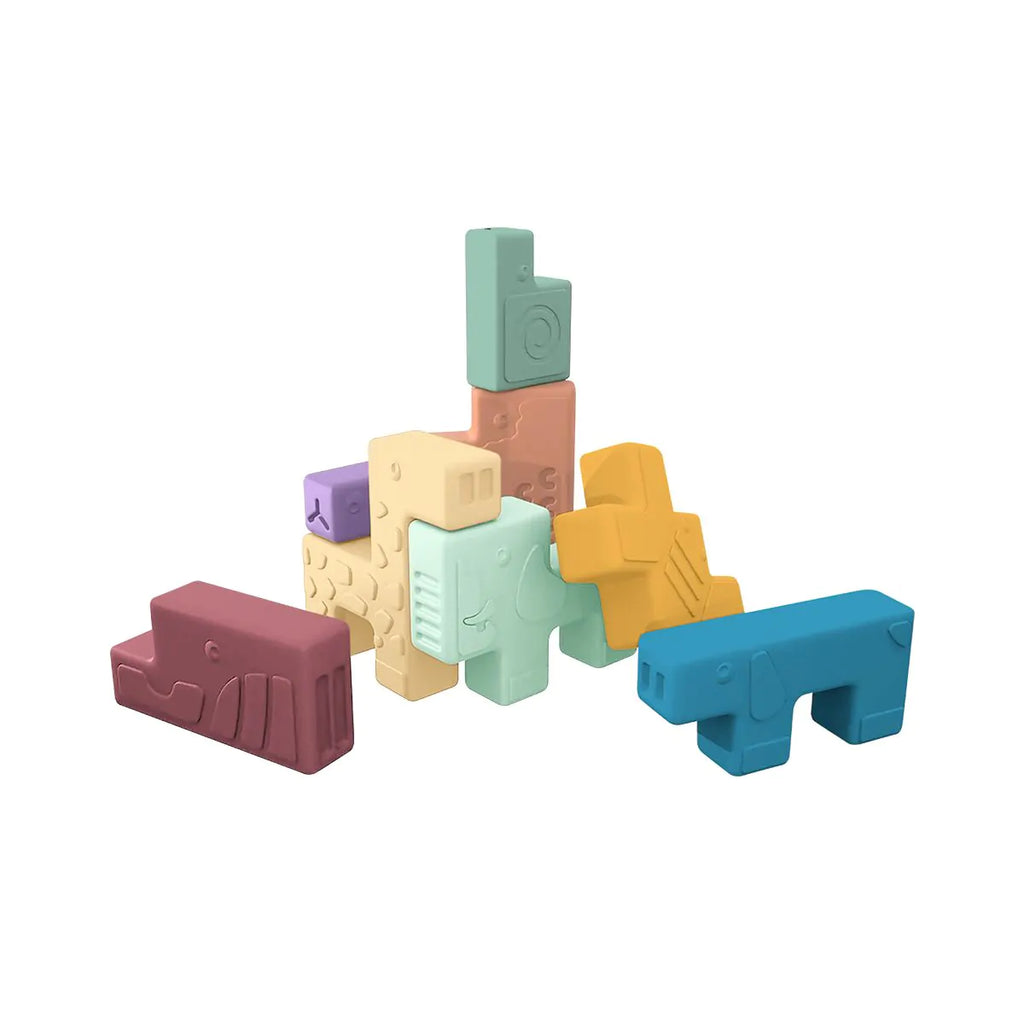 Miniland Animal Blocks - Building Blocks
