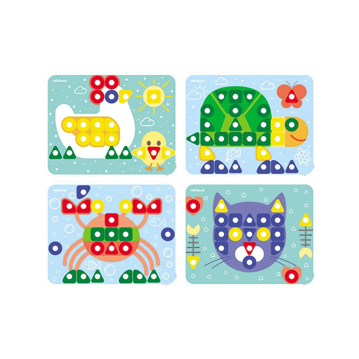 Miniland Pegs 100 peças 20mm