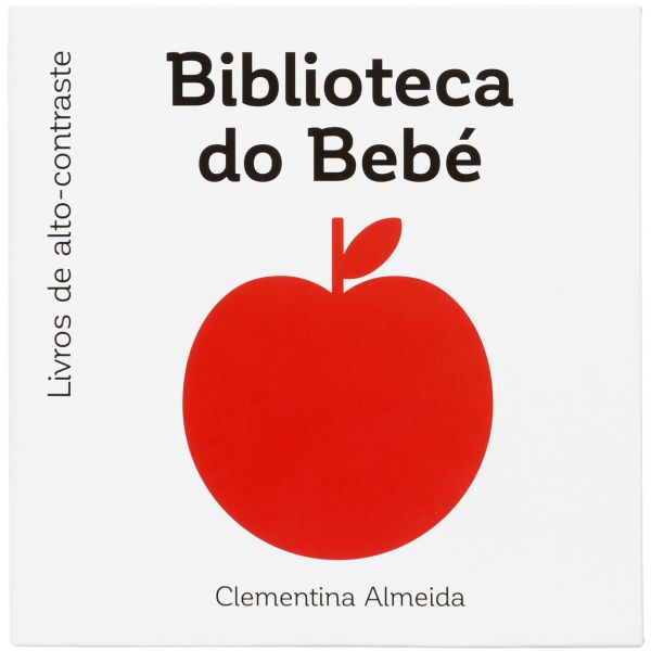 Baby's Library - High Contrast White Box Books by Clementina Almeida