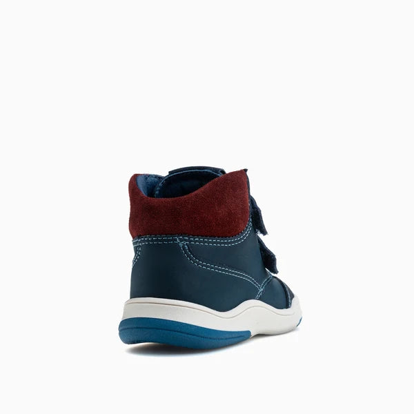 Pablosky Barefoot Nubuck-TECH Boots Navy - ADAM