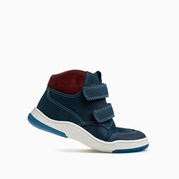 Pablosky Barefoot Nubuck-TECH Boots Navy - ADAM
