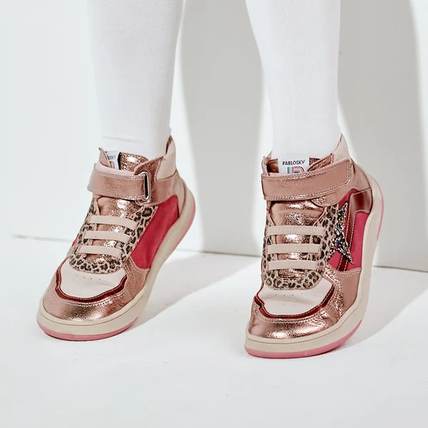 Pablosky Barefoot Boots Elista Champagne