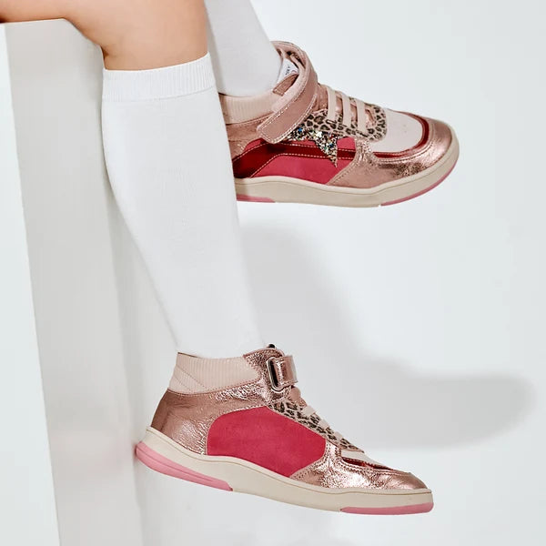 Pablosky Barefoot Boots Elista Champagne