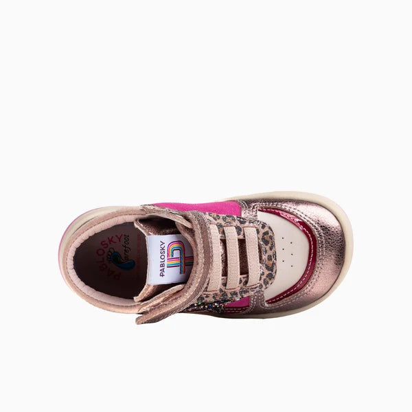 Pablosky Barefoot Boots Elista Champagne