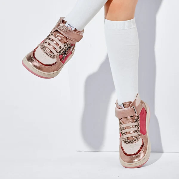 Pablosky Barefoot Boots Elista Champagne