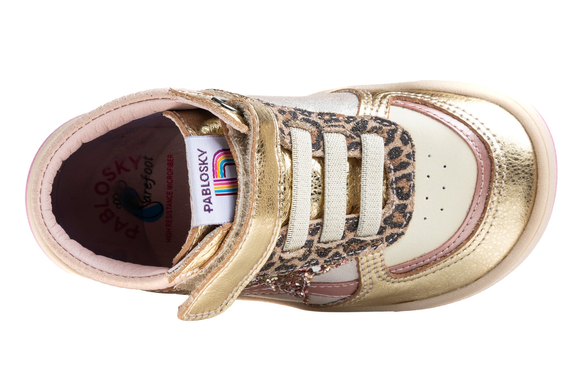 Pablosky Barefoot Bota Elista Champagne