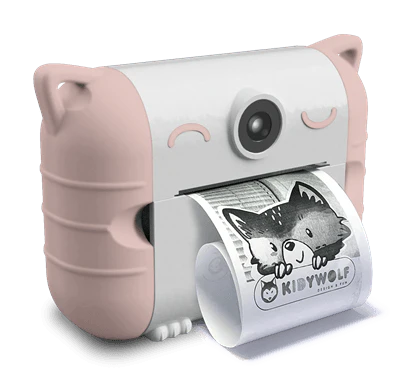 Kidywolf Camera with printing 
