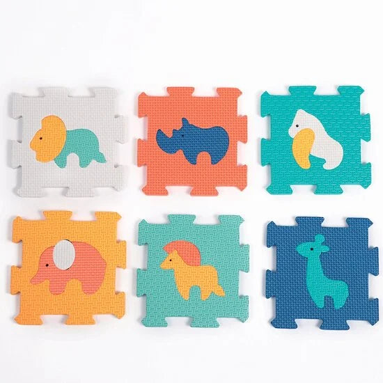 Ludi Wild Animals Foam Playmat - 6 Tiles