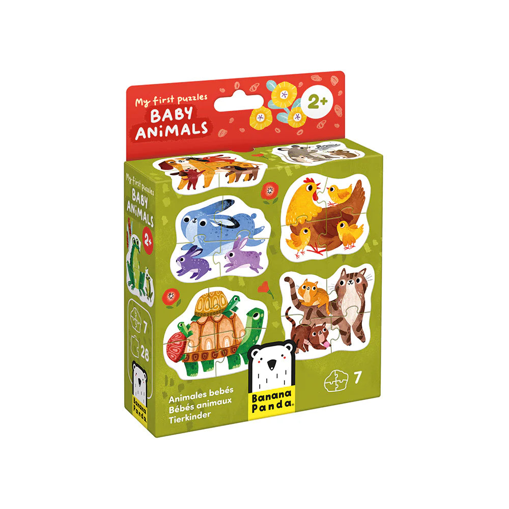 Banana Panda Puzzles Baby Animals