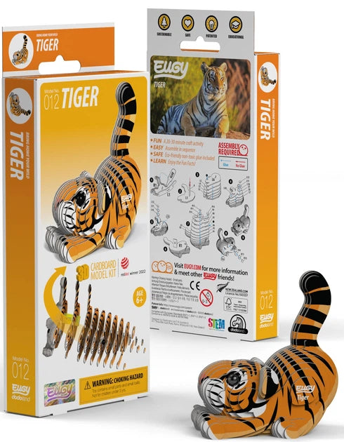 Eugy 3D Puzzle - Tiger