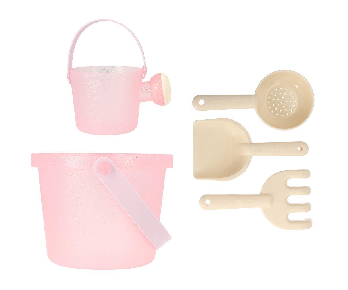 Monneka Set de Brinquedos de Praia Glitter