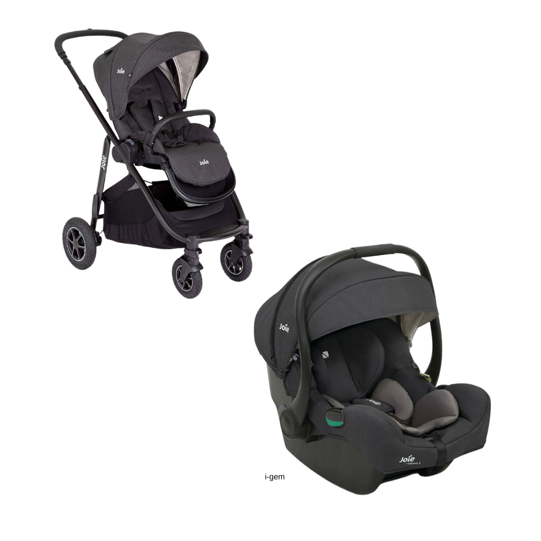 Joie DUO Versatrax Silla de paseo reversible + capazo ramble XL