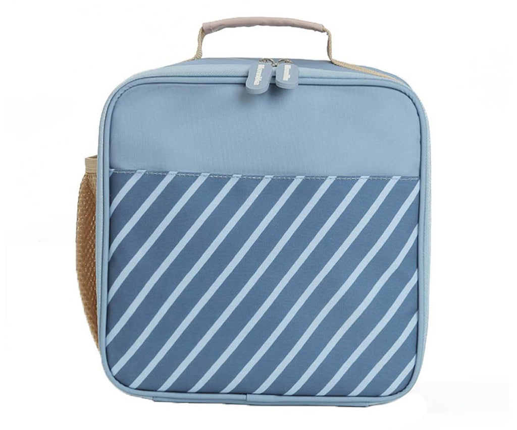 Monnëka Bolsa Térmica Rígida Stripes Blue