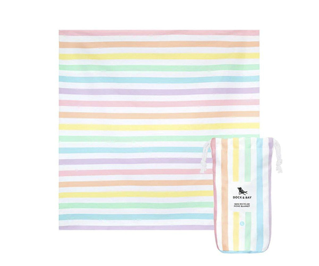 Manta de playa DOCK &amp; BAY Pic Nic - L 1,70 x 1,70