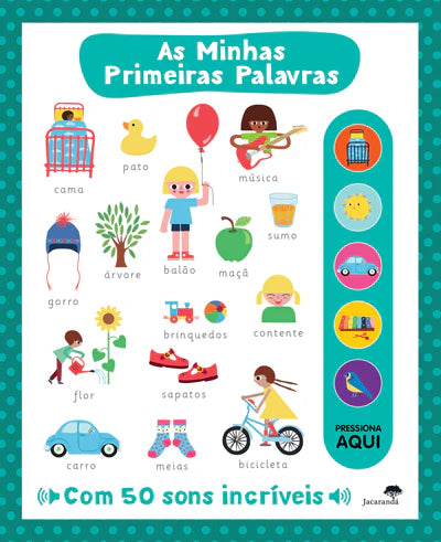 Livro As Minhas Primeiras Palavras