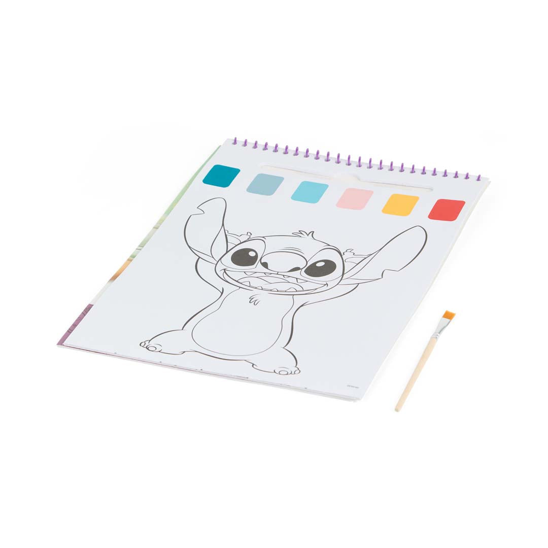 Color and Create - Livro de colorir com aguarelas Stitch