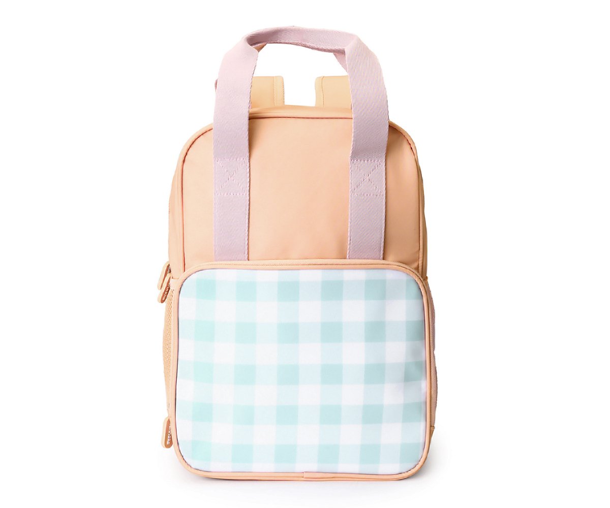 Monnëka Mochila Scout Stripes Apricot