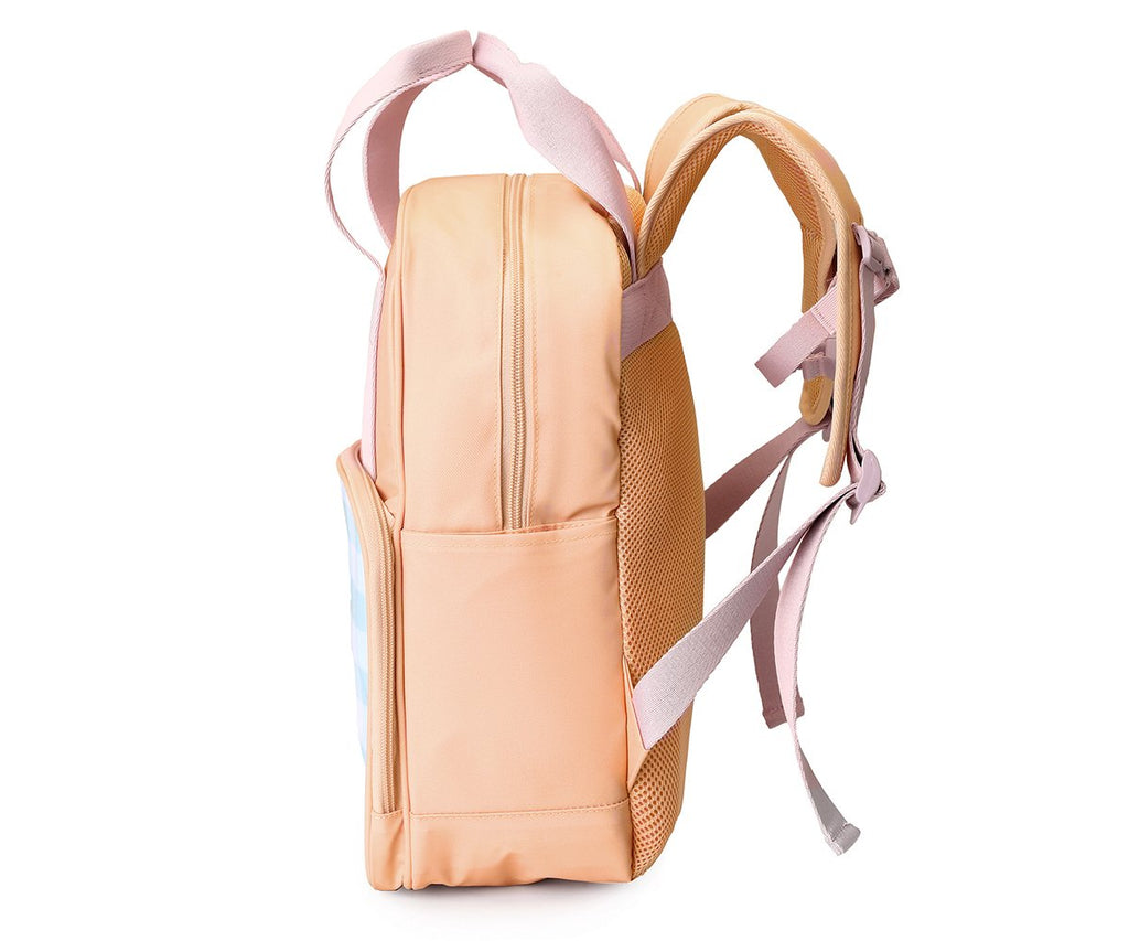Monnëka Mochila Scout Stripes Apricot