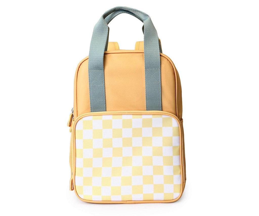 Monnëka Mochila Scout Stripes Yellow Chest