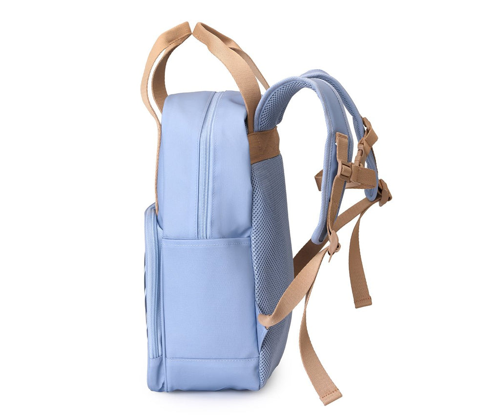Monnëka - Personalised Scout Stripes Blue Backpack