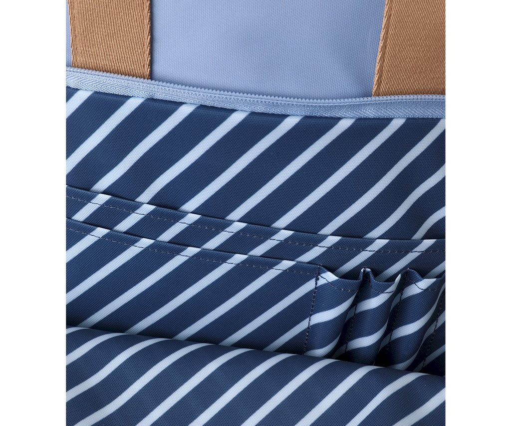 Monnëka - Personalised Scout Stripes Blue Backpack