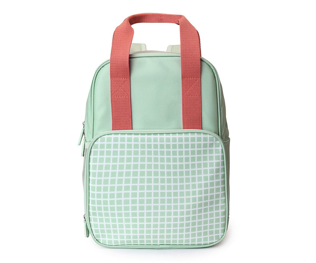 Monnëka Mochila Scout Stripes Sage