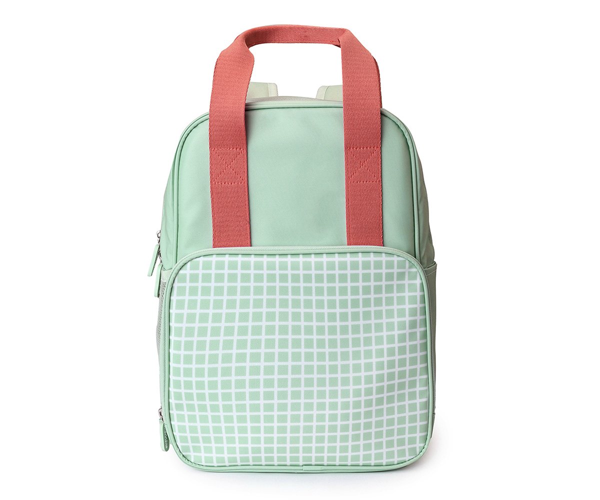Monnëka Mochila Scout Stripes Sage