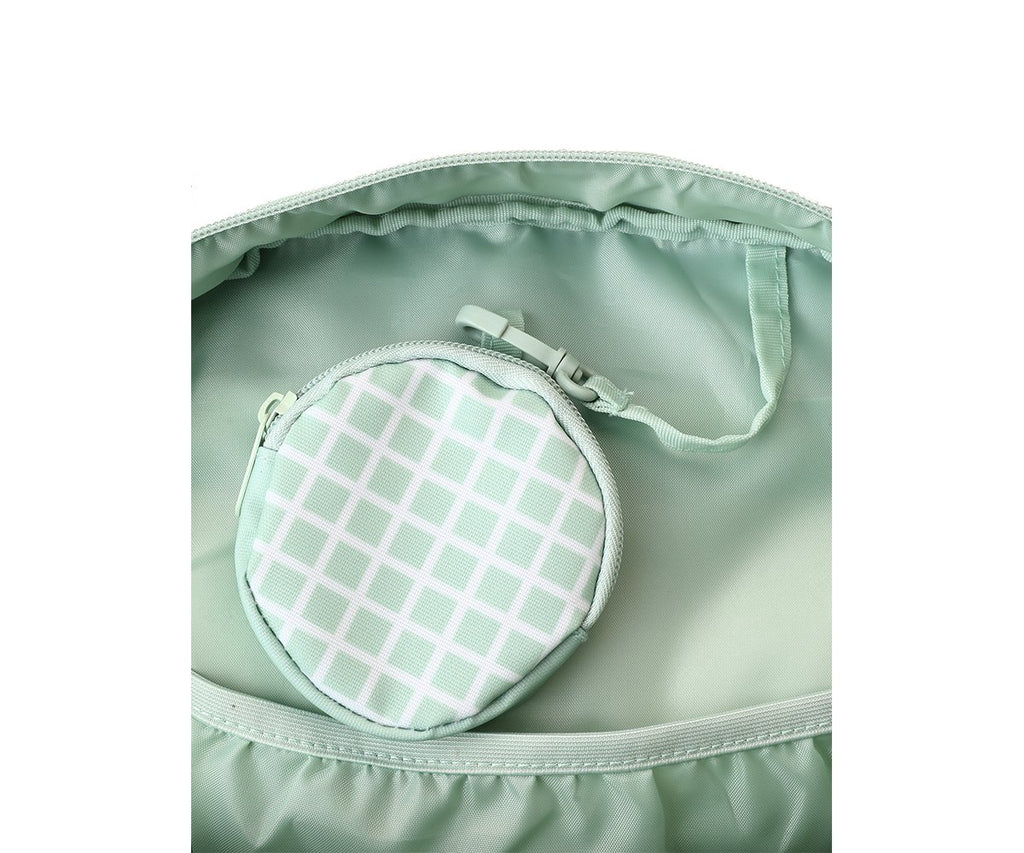 Monnëka Mochila Scout Stripes Sage