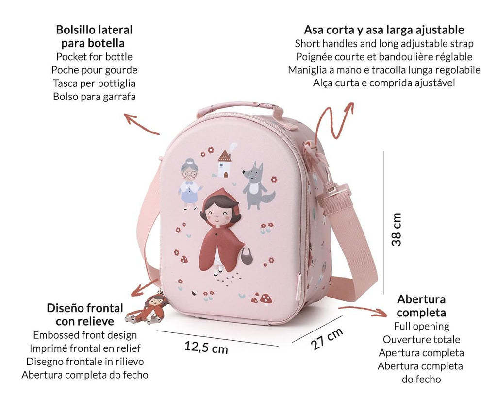 Tutete - Little Red Riding Hood 3D Thermal Snack Bag