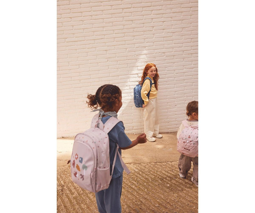 Tutete - Medium Backpack + Geometric Nature Keychain
