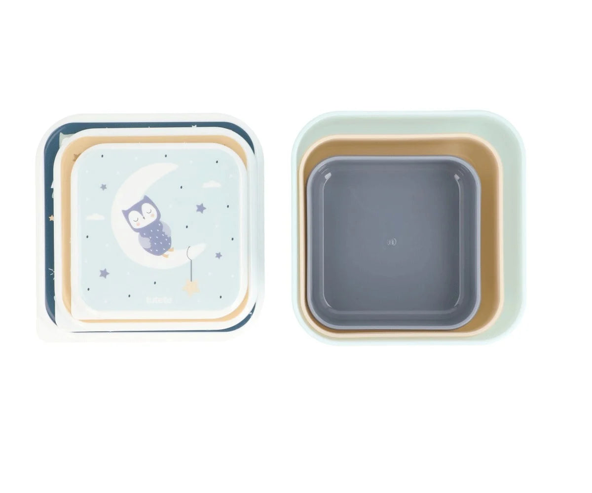 Tutete - Pack de 3 Lancheiras Magical Forest