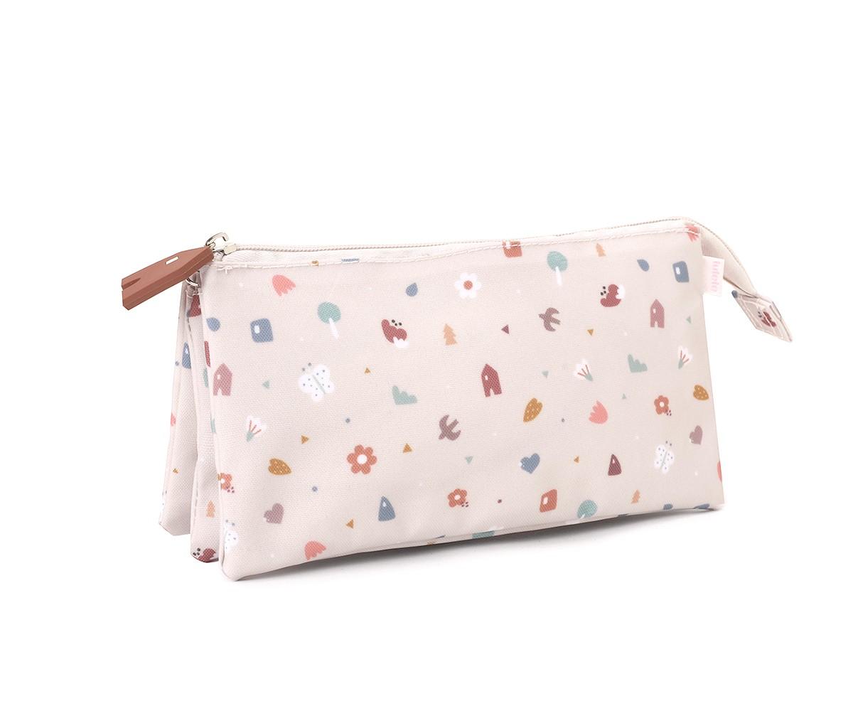 Tutete - Customizable 3-compartment pencil case