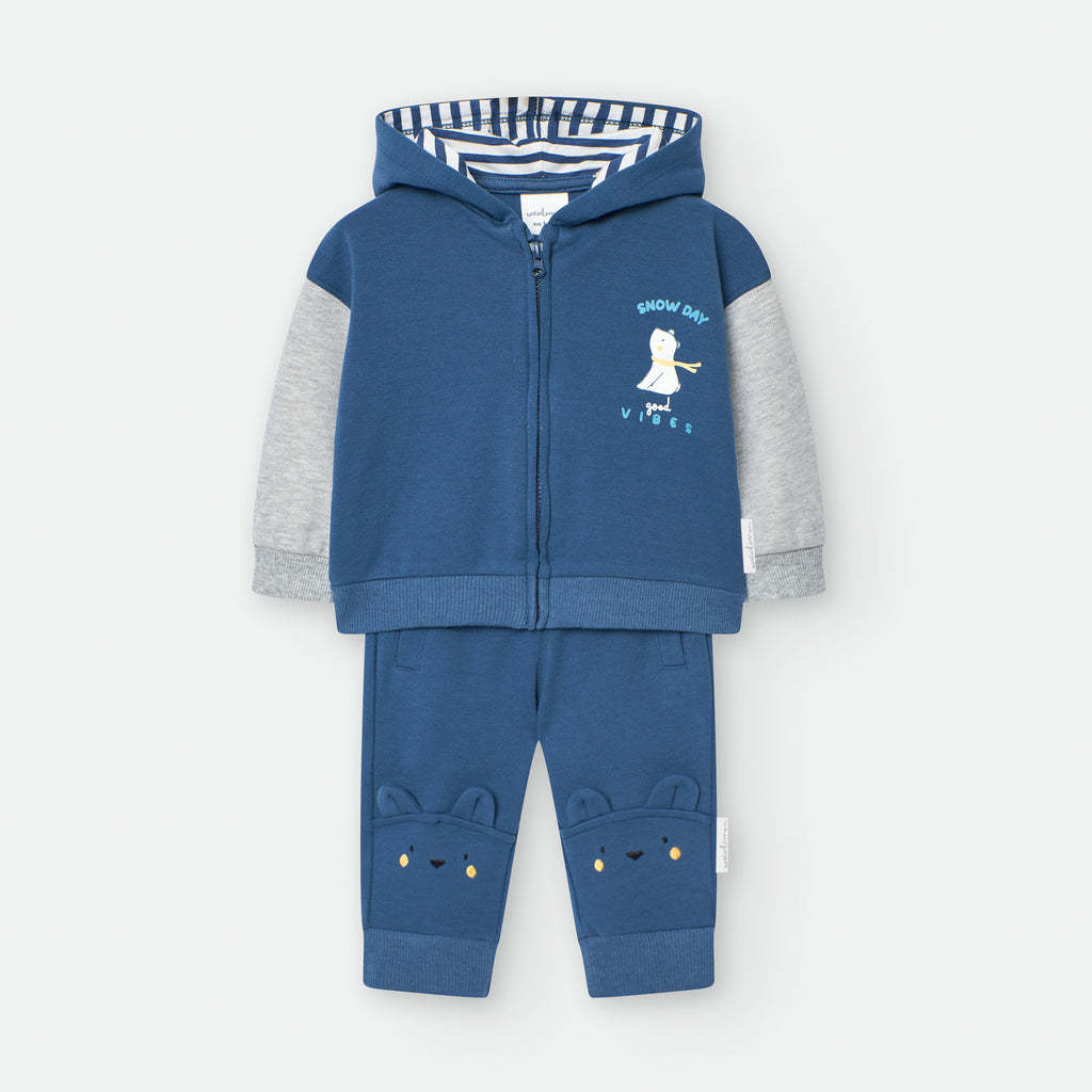 Waterlemon Fato treino 2 peças Azul Snow 36meses