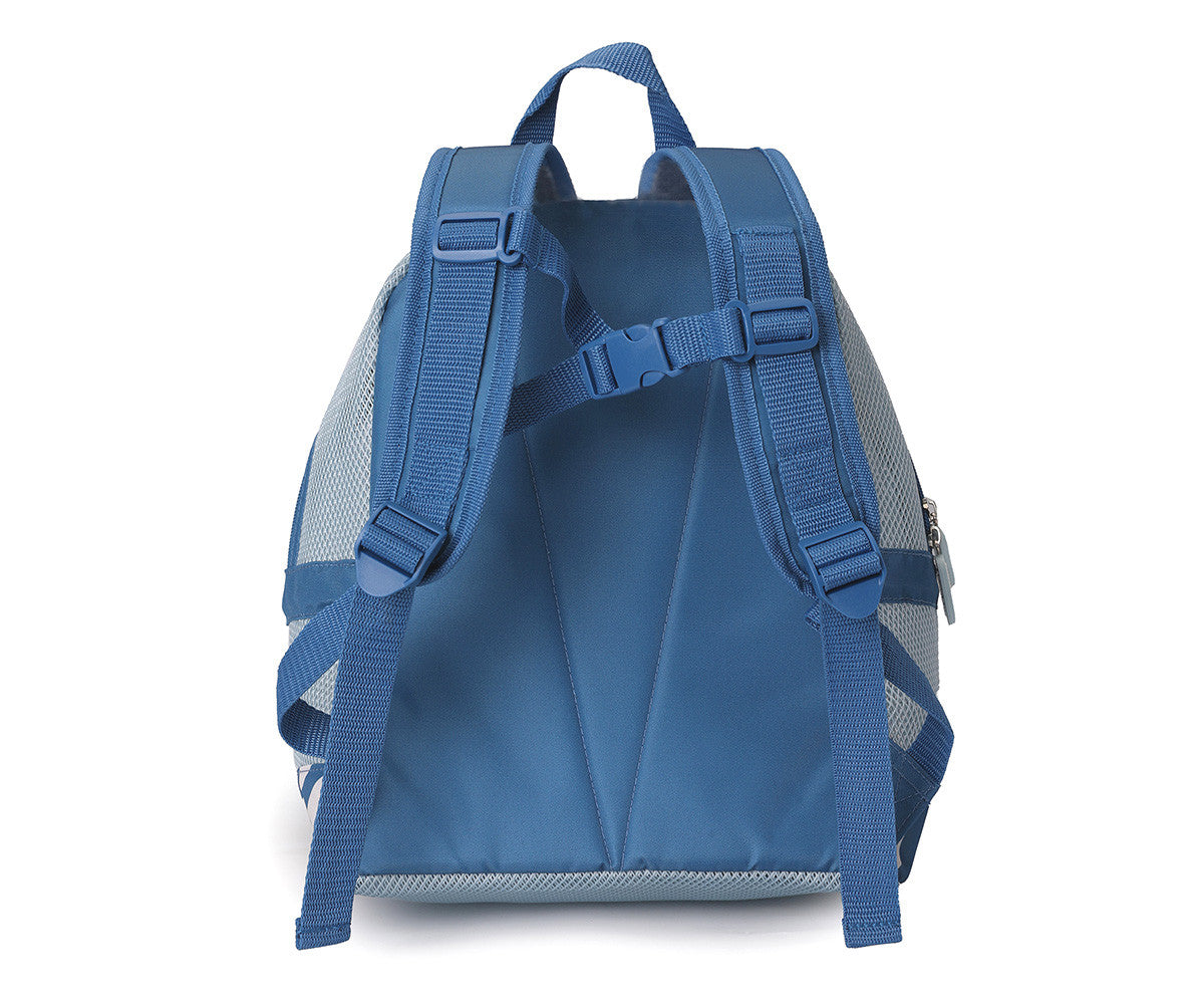 Monneka Mochila infantil Anti-areia Stripes Blues and Beyond