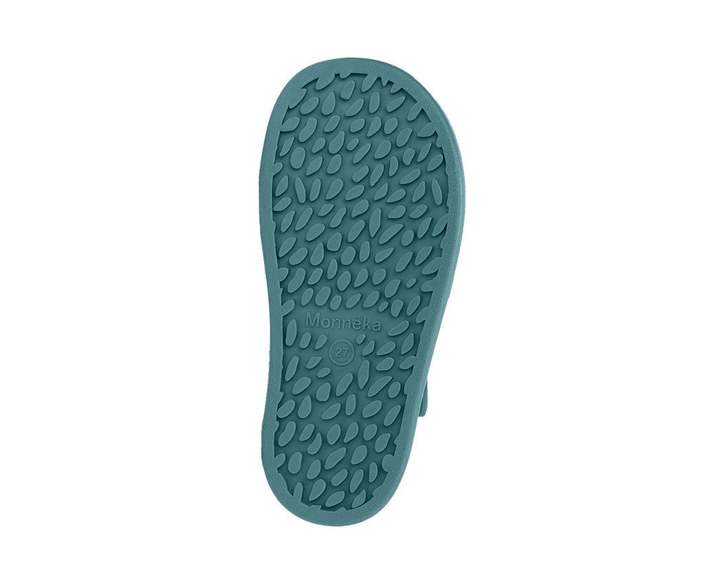 Monneka Barefoot Sandália Whale Teal