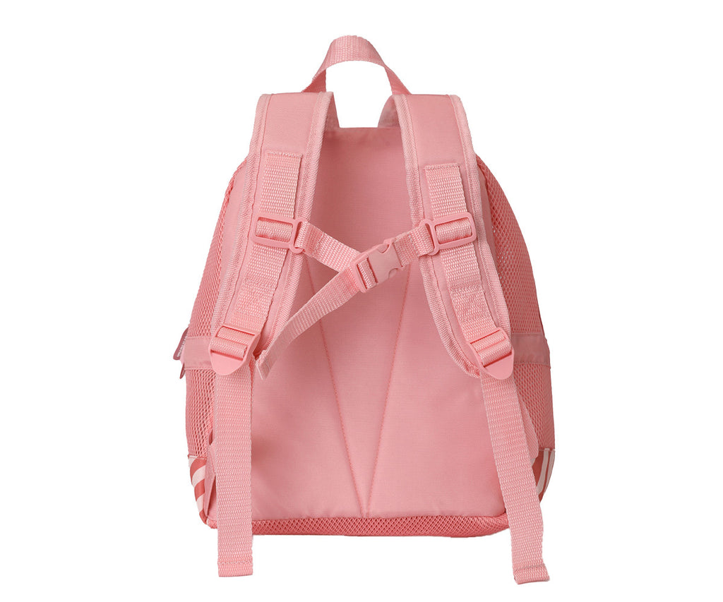 Monneka Mochila infantil Anti-areia Stripes Bloom and Blush