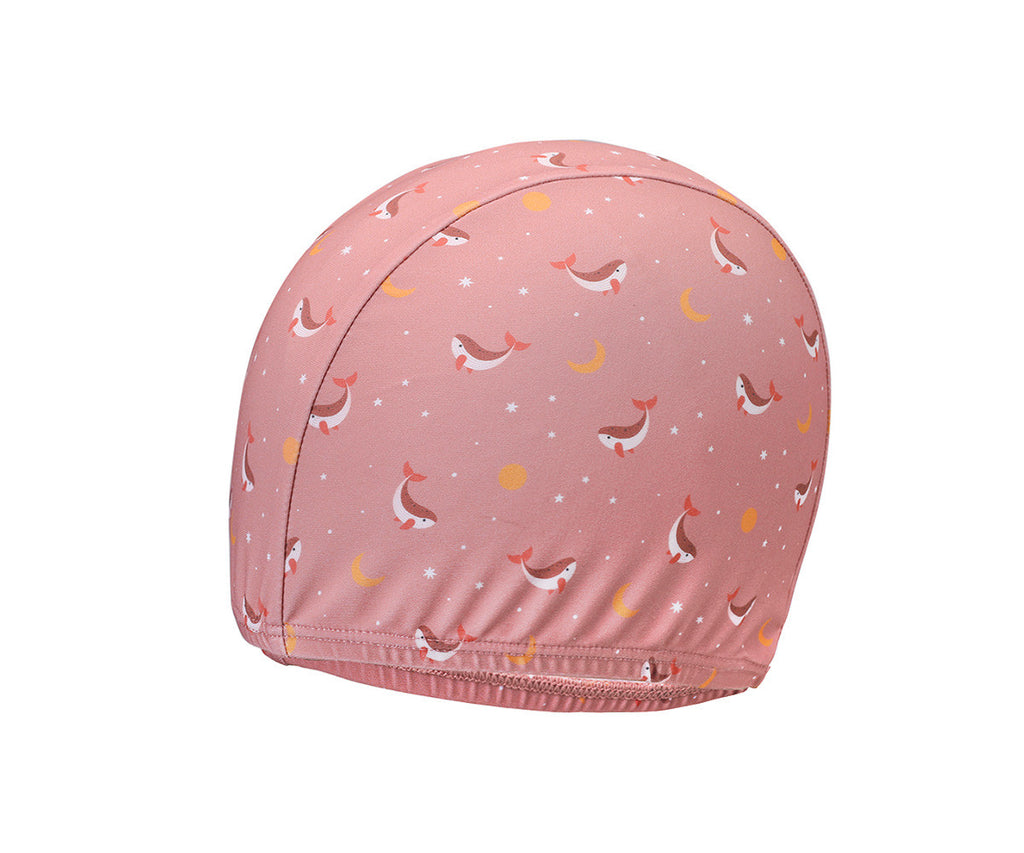 Monneka Touca Natação Infantil Whale Pink